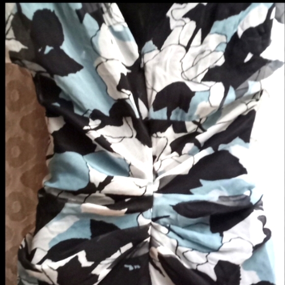 VTG DVF 2in1 100% Silk Day to Night Midi Dress LBD VINTAGE - Picture 10 of 16